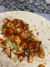 Peri Peri Chick Wrap Meal